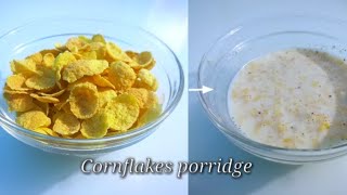 Cornflakes porridge for 12year babiesHealthy amp easy baby breakfastcornflakes for 1 year baby [upl. by Avek]