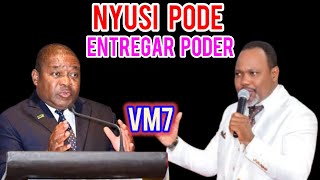 ÚLTIMA HORA vazou informação NYUSI PODE ESTAR PARA ENTREGAR O PODER AO VENÂNCIO MONDLANE [upl. by Wolf]