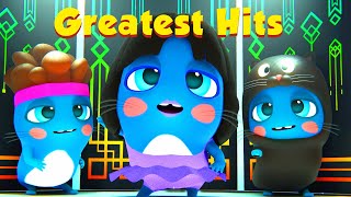 Dance the greatest hits for families with The Moonies  Clean versions of famous songs [upl. by Chap]