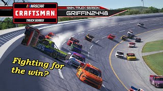 ill take the usual  iRacing NASCAR Truck Series 100 Season by kneebon5 at Talladega [upl. by Daahsar]