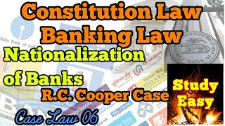 How Banks are Nationalized in India RC Cooper Vs Union of India [upl. by Derinna]