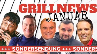 GRILLNEWS  SIDO DIE HÖHLE DER LÖWEN und TIM RAUE kommen zum BBQ  Klaus grillt [upl. by Castro543]