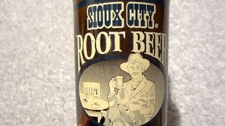 ROOT BEER Reviews Sioux City Root Beer [upl. by Adnar675]