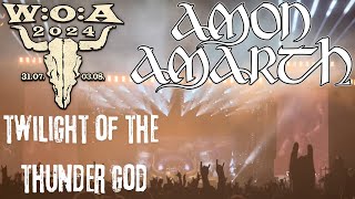 Amon Amarth in Wacken 2024  Twilight of the Thunder God [upl. by Ssac]