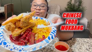 CHINESE FOOD MUKBANG WITH PRISSY P [upl. by Fidelas370]