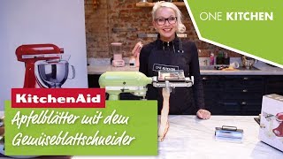 KitchenAid Gemüseblattschneider 5KSMSCA  Anwendung  by One Kitchen [upl. by Odlanier]