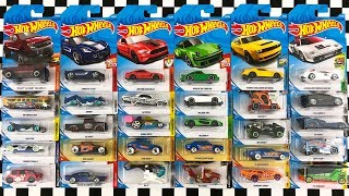 Opening 30 New Hot Wheels 2018 P Case Cars [upl. by Autrey]