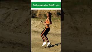 Spot Jogging for Weight Loss shorts cardioworkout spotjogging weightloss [upl. by Nortad]