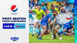 24 Round 5 vs NSW Waratahs  PEPSI PostMatch Press Conference [upl. by Nevil]