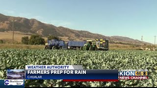 Farmers in Chualar getting geared up for winter storms [upl. by Garaway999]