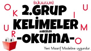 2GRUP SESLER OKURIM OKUMA TÜM KELİMELERampHECELER 1SINIF [upl. by Ibor353]