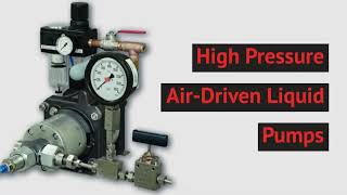 High Pressure AirDriven Liquid Pumps [upl. by Chery]