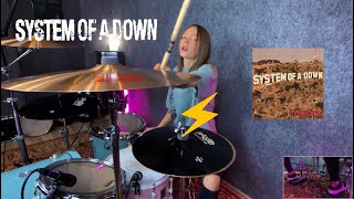 Toxicity  System Of A Down  Drum Cover by Kristina Rybalchenko [upl. by Okir]