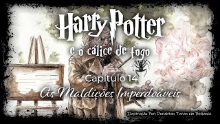 Harry Potter e o Cálice de Fogo  Capitulo 14  As Maldições Imperdoáveis [upl. by Garrick87]