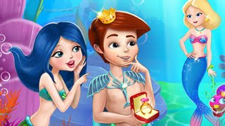 TabTale Mermaid Princess Part 1  Underwater Fun  top app videos for kids [upl. by Leith]