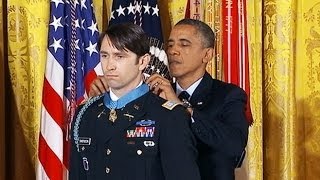 Army Capt William Swenson Receives Medal of Honor [upl. by Mallon]