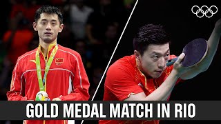 Ma Long 🇨🇳wins table tennis gold in Rio [upl. by Ahseniuq]