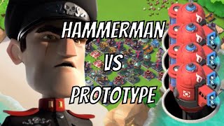 Lundi Hammerman  Hammerman vs 4 Fricasseurs [upl. by Rawdan]