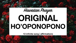 hooponopono original prayer  forgiveness practice [upl. by Sharai]