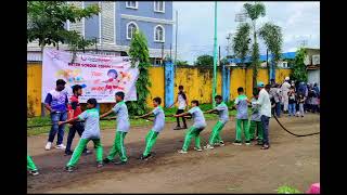 subedar English School Interschool school competition tugofwar vadamvali2024 [upl. by Mailand]