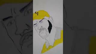 Bast and easy Dhoni drawing [upl. by Alleuqcaj]