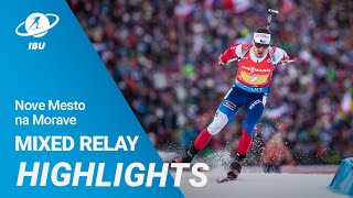 World Cup 2223 NMNM Mixed Relay Highlights [upl. by Hailed]