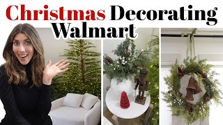 New Walmart Christmas Decorate With Me amp Unboxing  Holiday Must Haves 2024 [upl. by Nepets]