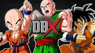 Krillin VS Tien VS Yamcha  DBX [upl. by Anecusa]