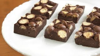 3 ingredient Maltesers Fudge  SweetTreats [upl. by Oram]