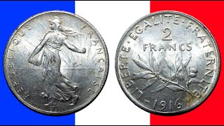 2 Francs Argent de 1916 Coin Presentation 162 [upl. by Gnaw825]