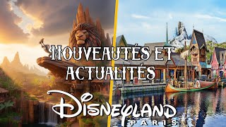 ACTUALITÉS ET NOUVEAUTÉS 2024 À Disneyland Paris rumeur land le roi lion [upl. by Schilt406]