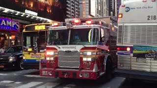 1 Million Views Special FDNY Responding Compilation 6 Blazing Sirens amp Loud Air Horns Throughout NYC [upl. by Ida]