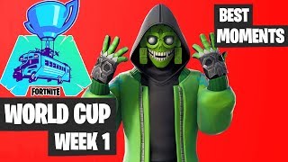 Fortnite World Cup BEST Moments Highlights Fortnite Tournament 2019 [upl. by Roer]