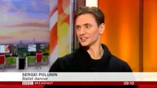 Sergei Polunin  BBC Breakfast Interview [upl. by Ejroj391]