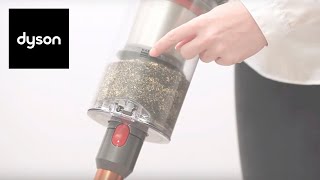 Maintanence tips for your Dyson Cyclone V10™ cordless vacuum [upl. by Nosam274]