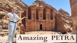 Unique PETRA Virtual Tour narrated Jordan 🇯🇴 [upl. by Irahs]