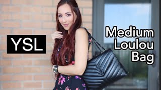 YSL Medium Loulou Bag Review [upl. by Dodie]