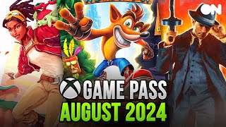 All These Games Are Coming To Xbox Game Pass in August 2024 [upl. by Holladay]