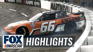 NASCAR Xfinity Series at Martinsville  NASCAR ON FOX HIGHLIGHTS [upl. by Tollman]