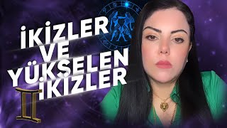 2024 İKİZLER VE YÜKSELEN İKİZLER Astrologmineolmez [upl. by Antin]