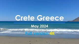 Crete Greece May 2024 Kreta Grecja  Retimno Axos Chania Balos Elafonisi Preveli Drone Insta 360 DJI [upl. by Guildroy]