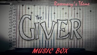 The Giver Music Box  Rosemarys Theme [upl. by Shanan600]