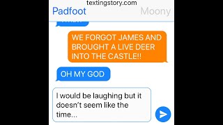 Marauders Truth or Dare  PART 2  Harry Potter Texting Story [upl. by Tove]