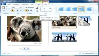 Windows Live Movie Maker Quick Tutorial [upl. by Sabec]