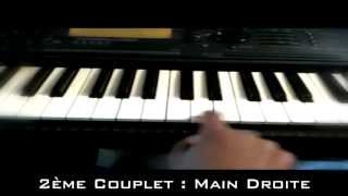 Tutoriel Piano  La Fouine  Tous les mêmes [upl. by Kcirdlek]