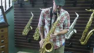 Saxquest Ben Play Tests Keilwerth SX90R GL Tenor Sax [upl. by Cherey]