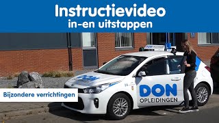 Instructievideo  In en uitstappen  DON Opleidingen [upl. by Aicinod]