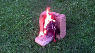 Lithium Polymer battery fire [upl. by Nylla237]