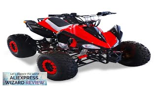 2024 High quality 110cc 125cc atv adult atv quad bike off road Review [upl. by Leinahtam]