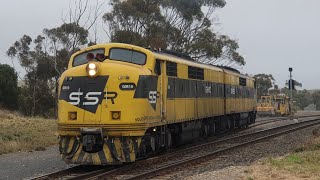 GM10 amp GM22 departing Callington LE to NSW [upl. by Demmahum]